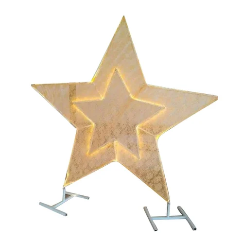 Led Crystal Wedding Decoration Star Lamp