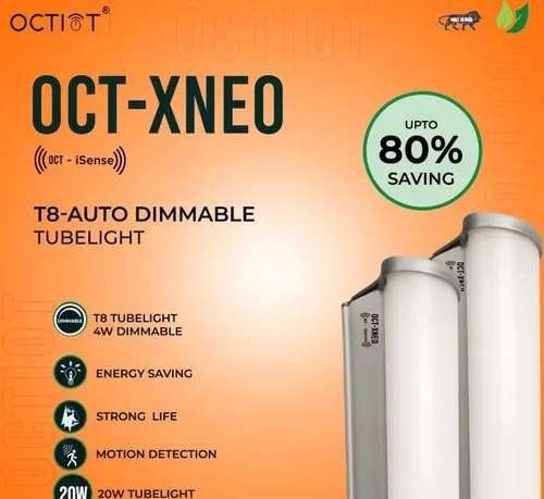 Motion Sensor T8 Wall Mount Tube Lights 20 W