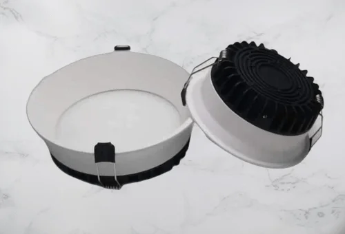Round 18W DEEP DOWNLIGHT PANEL, 6500K, Cool Daylight