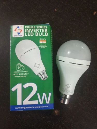 12W Rechargeable BACKUP LED Bulb