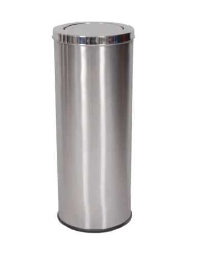 Matt & Gloass Finish Steel Dustbins, Size: 30l