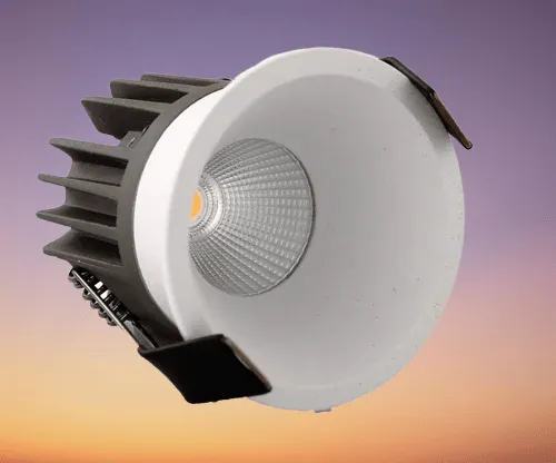Round 15W DEEP RECESSED COB DOWNLIGHT, 6500K, Cool Daylight