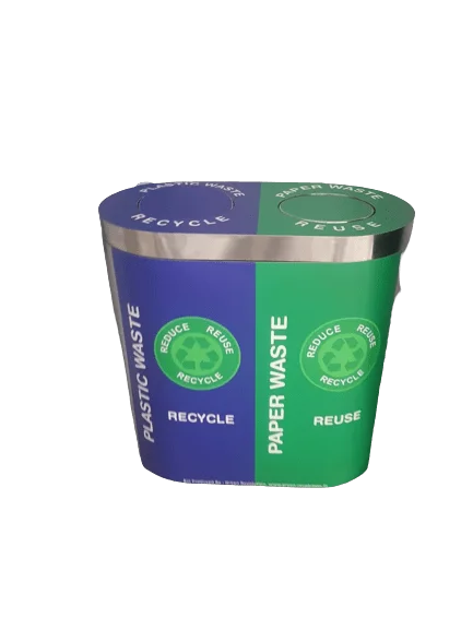 Steel Twin Dustbin