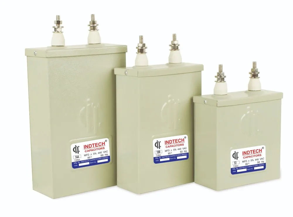 Indtech 50 Hz Motor Run Capacitors, Packaging Type: Box
