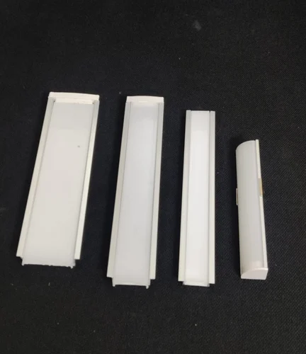 Square Aluminium LED Profile, IP55, 4 -5 mm
