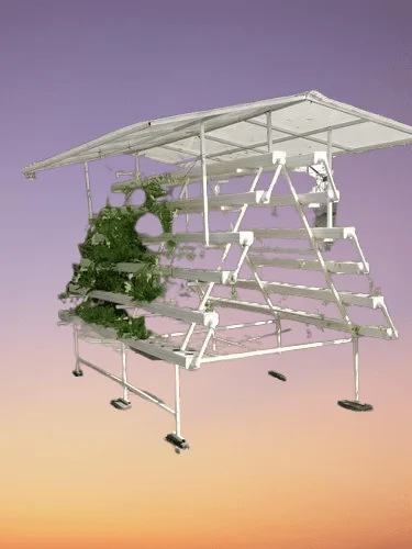 UPVC A FRAME HYDROPONIC SYSTEM 200 PLANTER, Manual