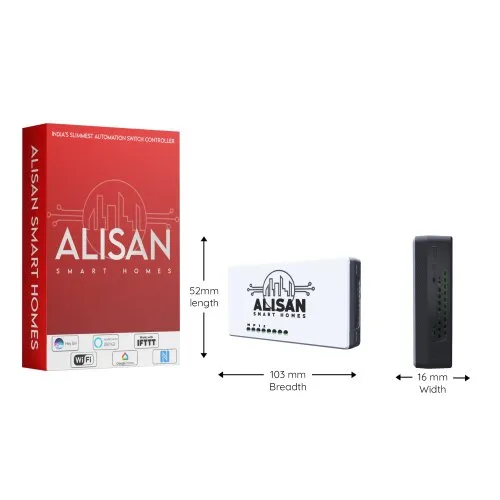 Alisan Alpha 2+1 Automation Switch, Wireless