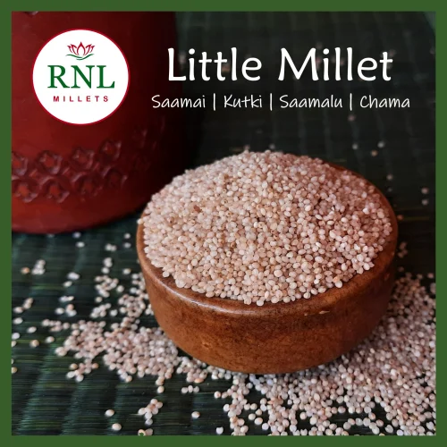 Sortex cleaned Organic Little Millets
