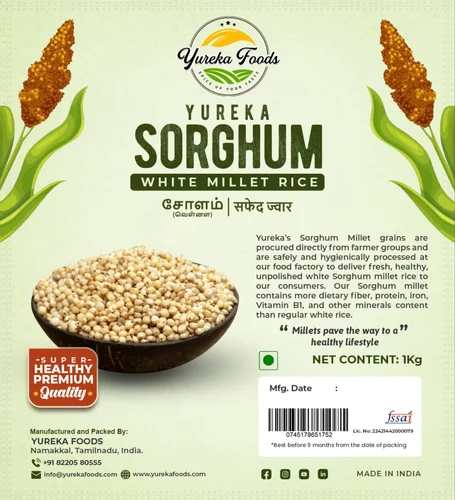 Organic White Sorghum Millet Rice