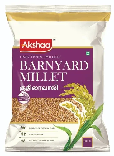 Indian Organic Barnyard Millet, High in Protein