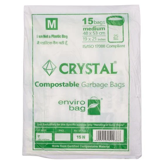 BIO PLASTIC BIN LINER (COST: RS.110/-)