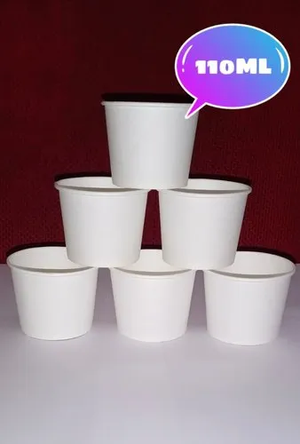 Plain Paper Coffee Cup 110ml