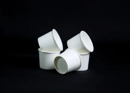 White Disposable Coffee Cup