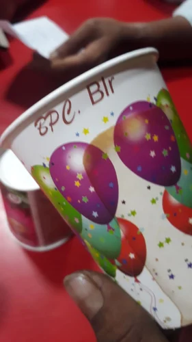 Balloon Printed Water Paper Cup