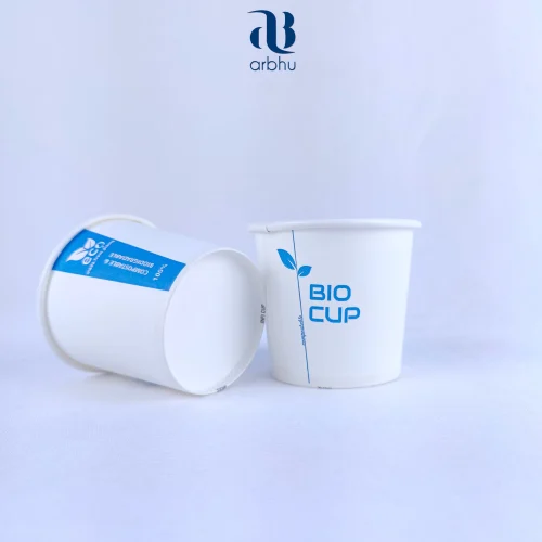 Eco-friendly Biodegradable Paper Cups 150ml