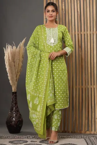 Fateh Kurti With Pant And Dupatta Set