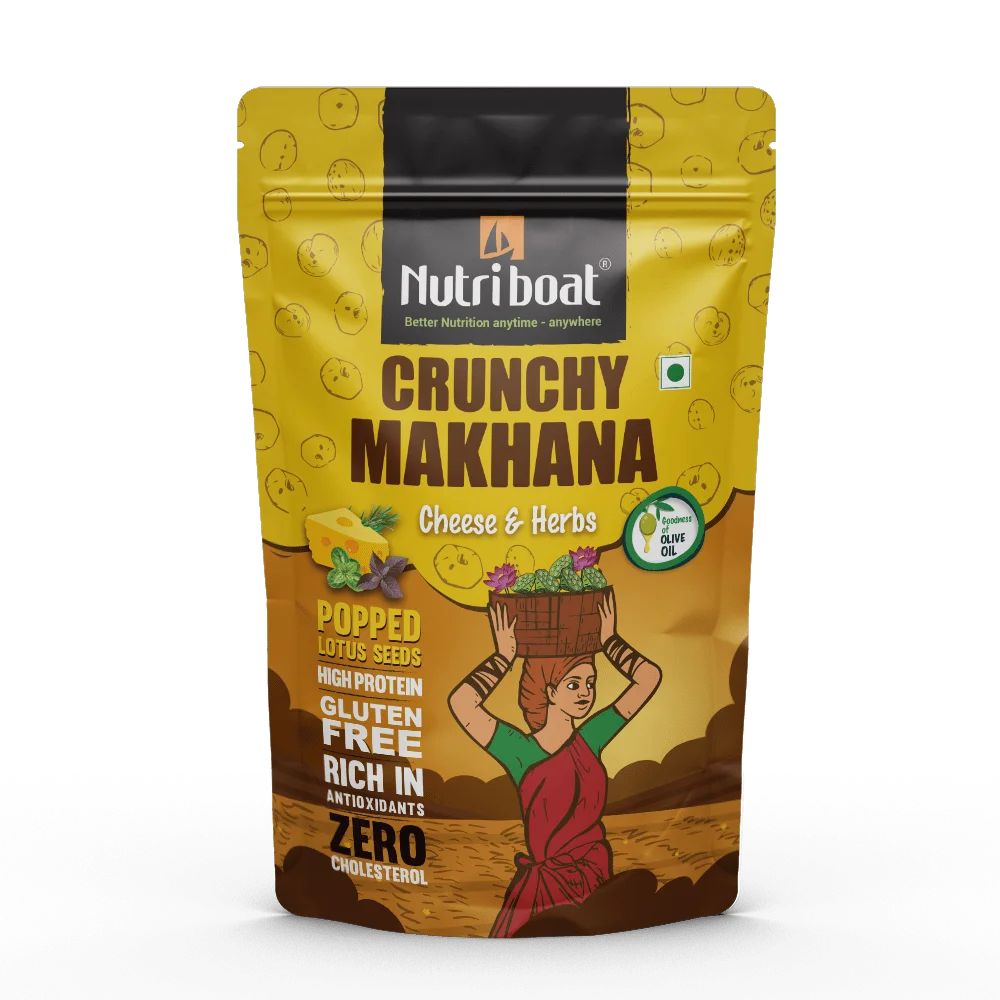 Crunchy Makhana - Cheese Herbs