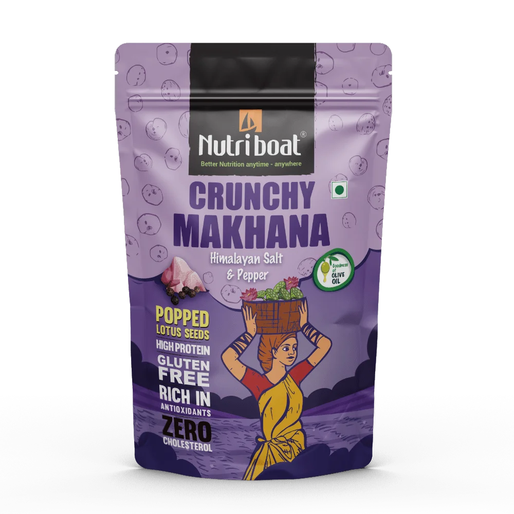 Crunchy Makhana - Himalayan Salt & Pepper