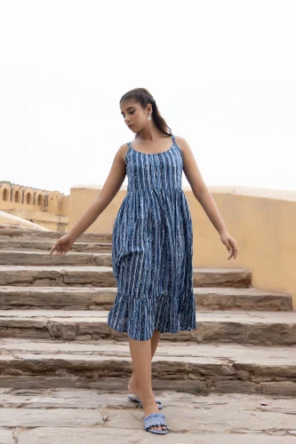 Cotton Printed Dress