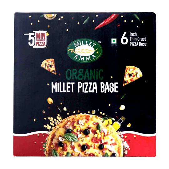 Millet Pizza Base Organic 6Pcs Per Pack (200gm)