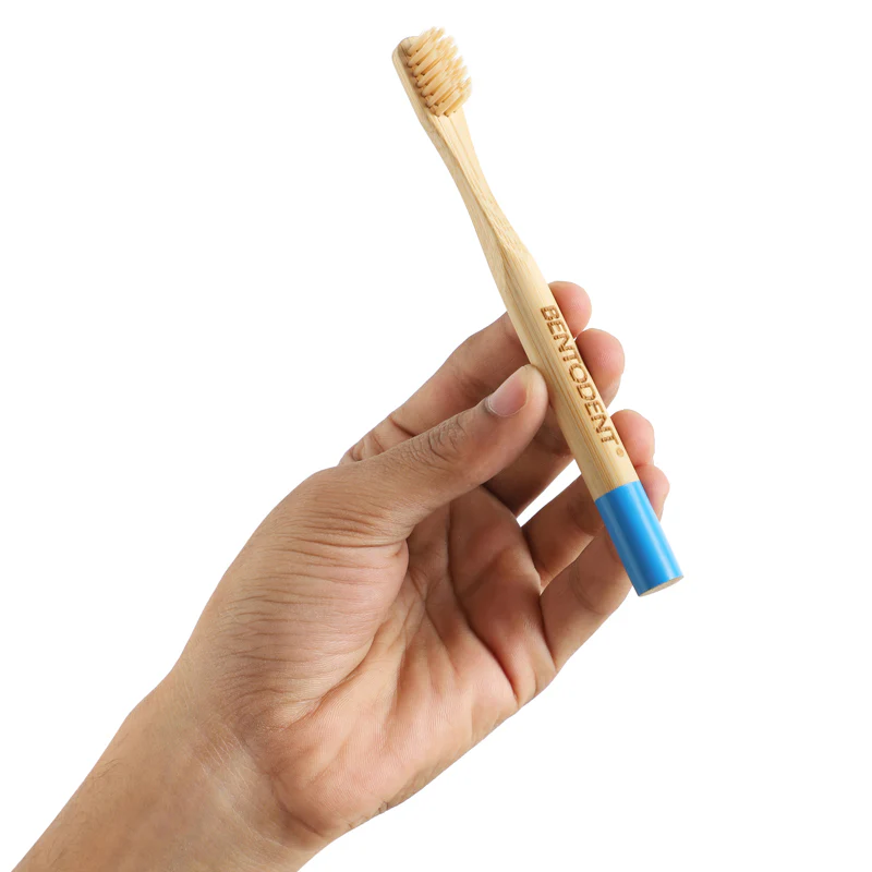 BENTODENT ECO BRUSH FIBER BAMBOO KIDS TOOTHBRUSH (NON - CHARCOAL) - ULTRA SOFT