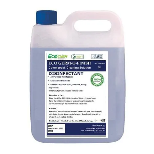 Eco- Germ- O- Finish For Disinfection And Sanitization Of Floor And Surfaces