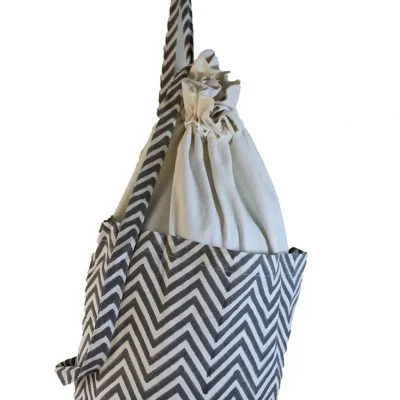 PRINTED BUCKET BACKPACK MADE IN INDIA