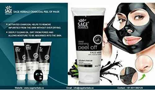 Charcoal Black Peel Off Mask