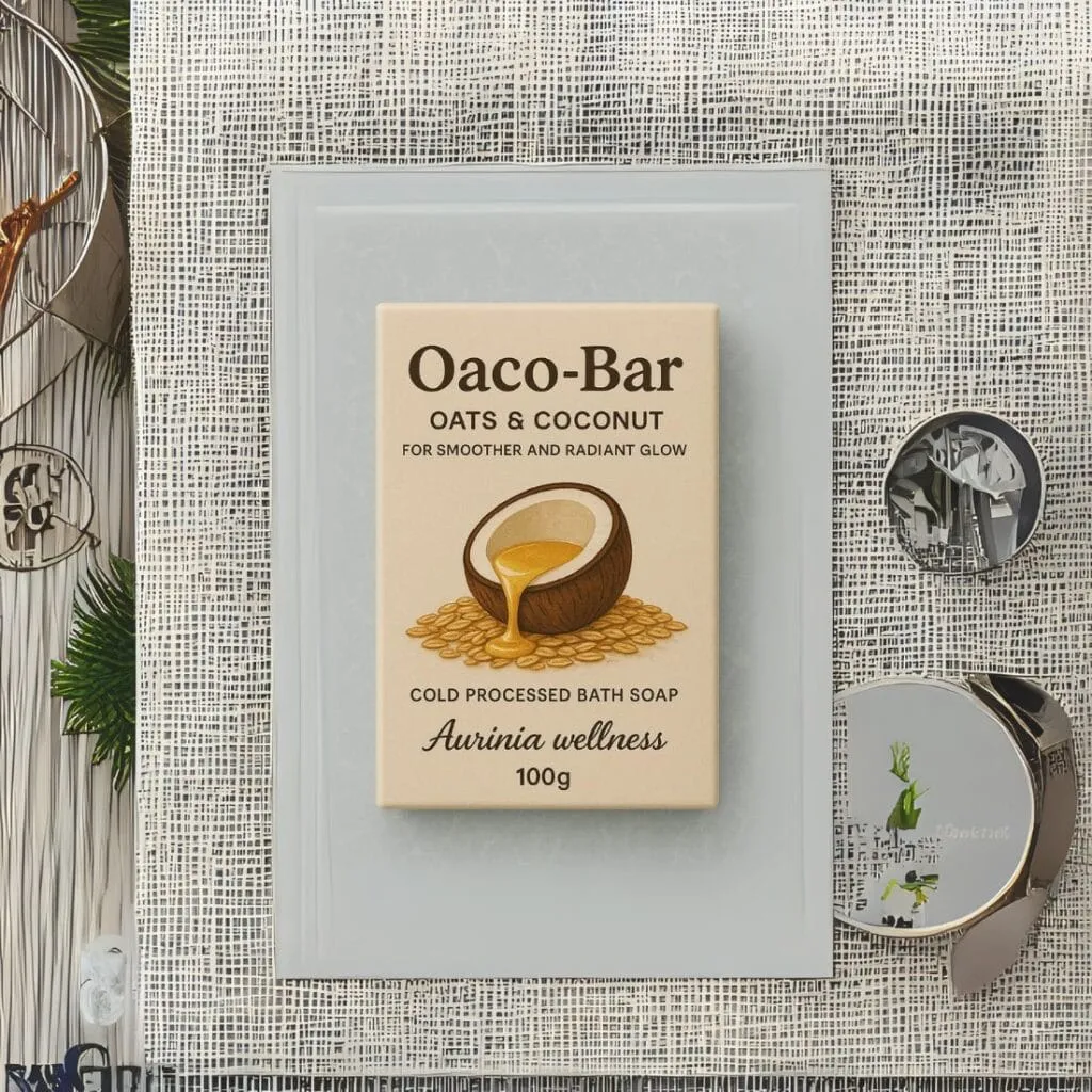 Oaco-Bar OATS and COCONUT FOR SMOOTHER AND RADIANT GLOW