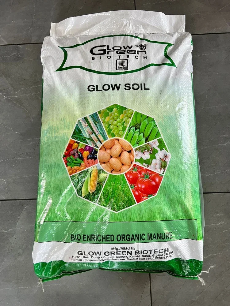 Glow Soil Bio Enrich fermented organic Manure, Packaging Size: 25 kg