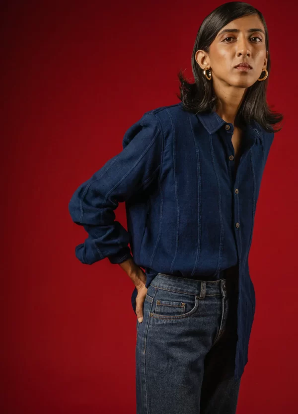 Indigo Unisex Reshirt - Image 5