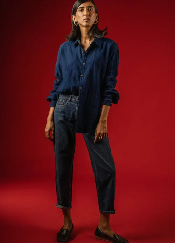 Indigo Unisex Reshirt - Image 3