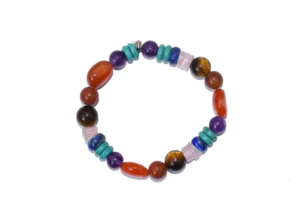 Natural Unisex Seven Chakra Bracelet For Opening All 7 Chakras - Image 3