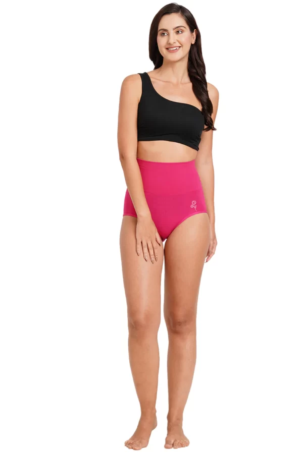 Super Soft Bamboo Fibre Antimicrobial Seamless Tummy Tucker-ISP067-Jazzy - Image 7