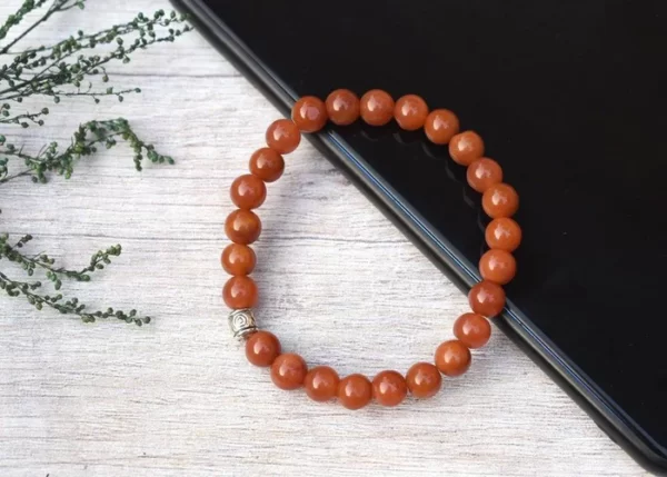 Original Unisex Aventurine Bracelet - Orange