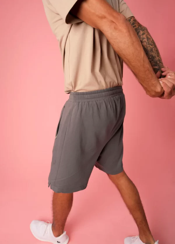 Grey Terry Shorts - Image 5