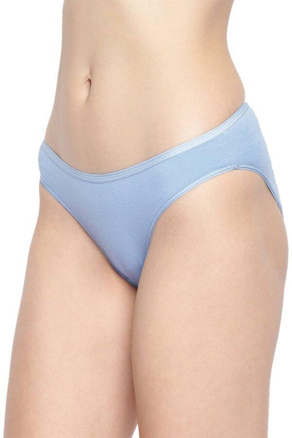 Organic Cotton Antimicrobial Bikini (Pack Of 2)-IMP004-Sky Blue_Sky Blue - Image 4