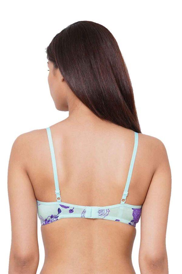 Organic Cotton Antimicrobial Lightly Padded Underwired Cage Bra-ISB052 - Image 6