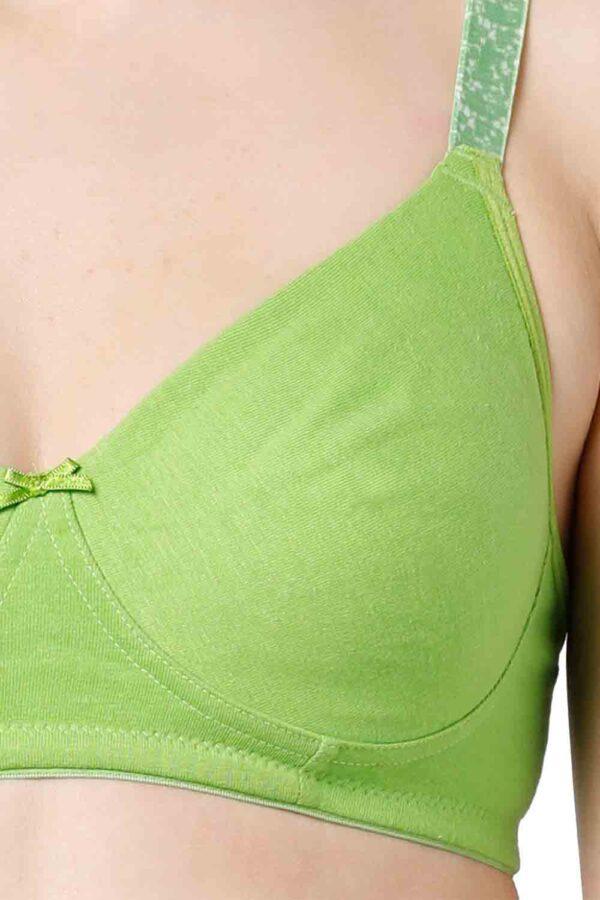 Organic Cotton Antimicrobial Seamless Everyday Bra-ISB084 - Image 5