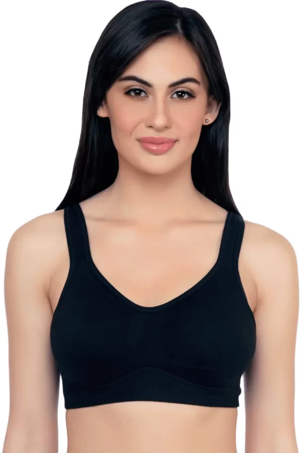 Organic Cotton Antimicrobial Soft Cup Full Coverage Bra-ISB097 - Image 3