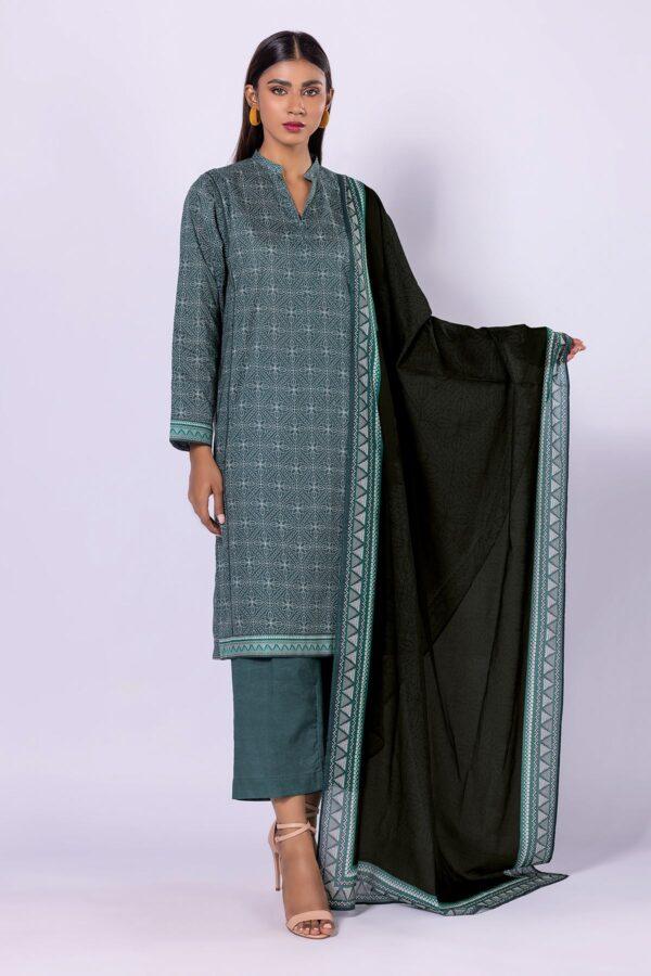 Khaadi Eid Festive Lawn 2023 | ala23157_green