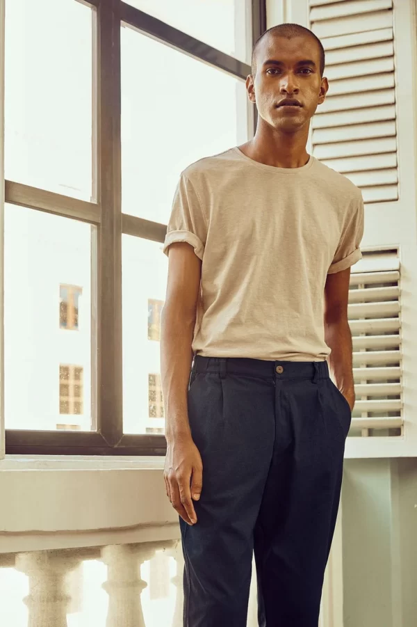 Indigo Tapered Pants - Image 3