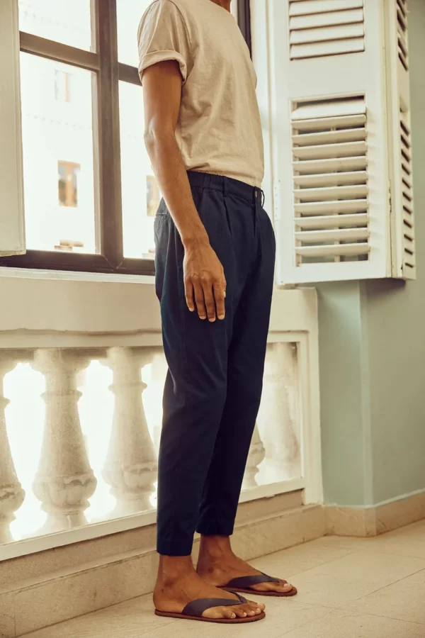 Indigo Tapered Pants - Image 2