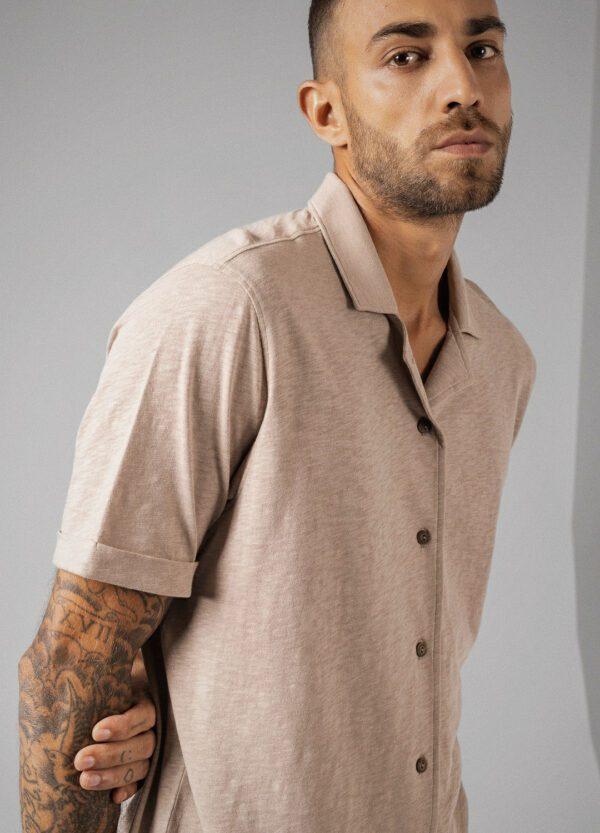 Sand Cuban Shirt - Image 3