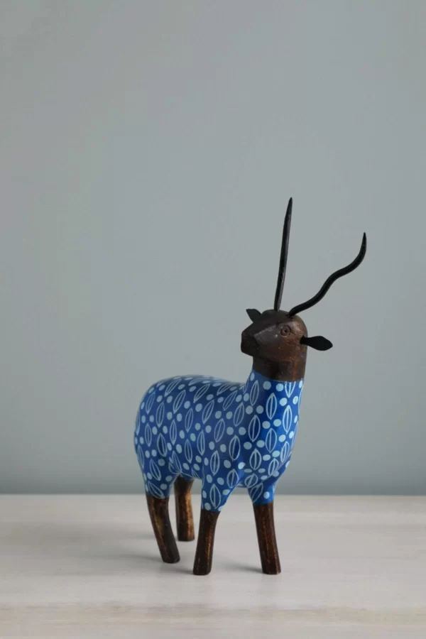 Chital Hand Painted Animal Figurine - Image 2