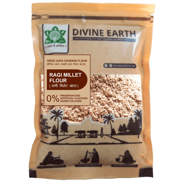 RAGI MILLET FLOUR - 500 GM