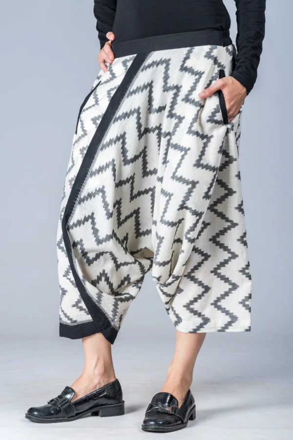 Ikat Zigzag Turkish Pant