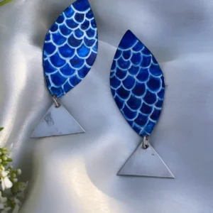 Hand Painted Earrings Neel