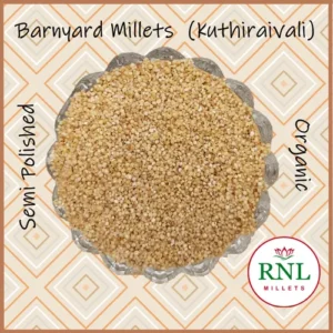 Organic Semi Polished Millets