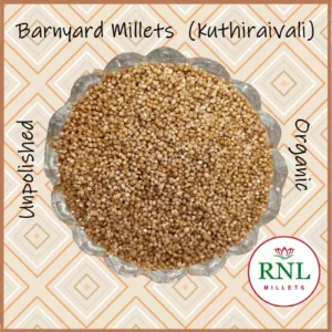 Brown Unpolished Barnyard Millets